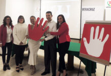 Se suma CEDH a “¡Día de las manos rojas!