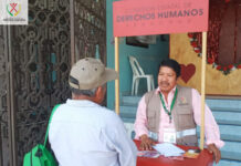 Atendió módulo CEDHV en Tantoyuca