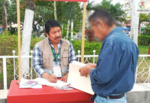 Acudió módulo CEDHV a Tempoal