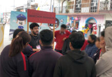 Participó delegación CEDHV en “Jornadas por la Paz”