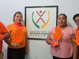 Se suma personal CEDHV a Día Naranja