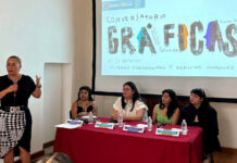 Realizó CEDHV Conversatorio “Gráficas en la defensa”