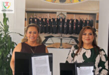 Signa convenio de colaboración CEDHV y Poder Judicial