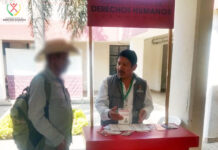 Atendió módulo CEDHV en Platón Sánchez