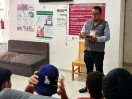 Acudió personal CEDHV a Centro de Asistencia Social