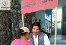 Módulo itinerante CEDHV visitó Tantoyuca