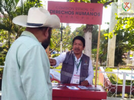 Atendió módulo CEDHV en Tempoal