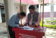 Asistió módulo CEDHV a Platón Sánchez