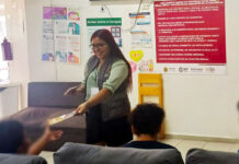 Acudió personal CEDHV a Centro de Asistencia Social