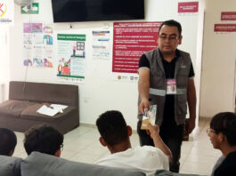 Acudió personal CEDHV a Centro de Asistencia Social