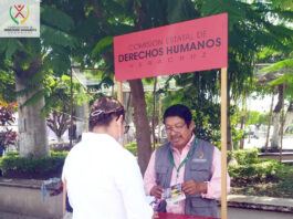 Módulo CEDHV visitó Citlaltépetl