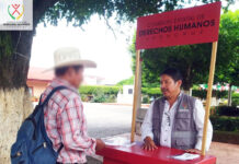 Atendió módulo CEDHV en Chontla