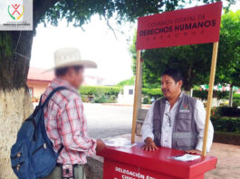 Atendió módulo CEDHV en Chontla