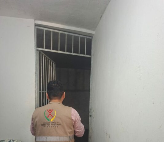 En la zona norte de Veracruz, la CEDHV realiza supervisión en cárceles municipales
