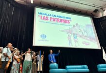 CEDHV acompañó a las Patronas a recibir la Medalla Calasanz 2026